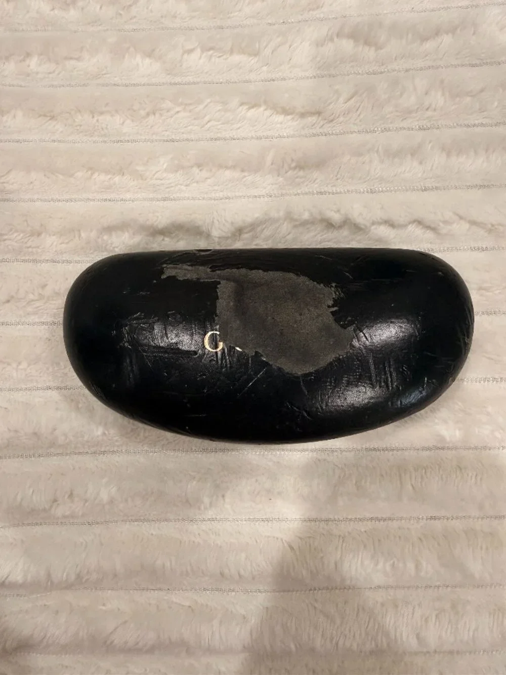 Gucci Black Oversized Rectangular Sunglasses